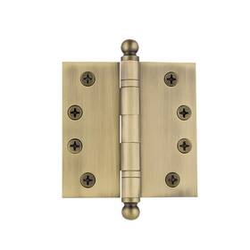 Nostalgic 640697283692 Warehouse Ball-tip Residential Door Hinge With Square Corners