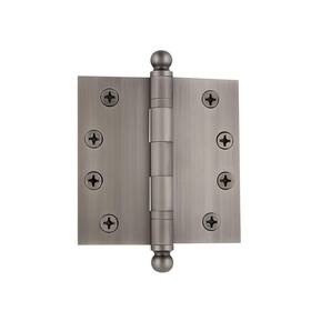 Nostalgic 640697283708 Warehouse Balltip Residential Door Hinge With Square Corners