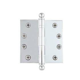 Nostalgic 640697283715 Warehouse Ball-tip Residential Door Hinge With Square Corners