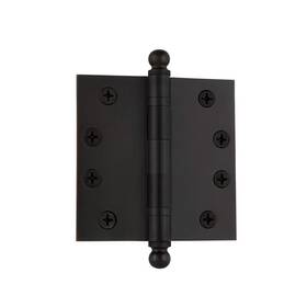 Nostalgic 640697283746 Warehouse Ball-tip Residential Door Hinge With Square Corners