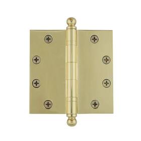 Nostalgic 640697283784 Warehouse Ball-tip Residential Door Hinge With Square Corners