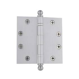 Nostalgic 640697283791 Warehouse Ball-tip Residential Door Hinge With Square Corners