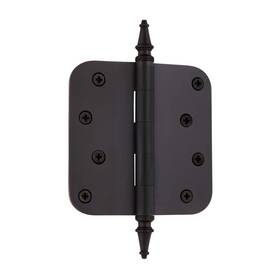 Nostalgic 640697460864 Warehouse 746086 4 Inch Steeple Tip Residential 5/8 Radius Corners Door Hinge O