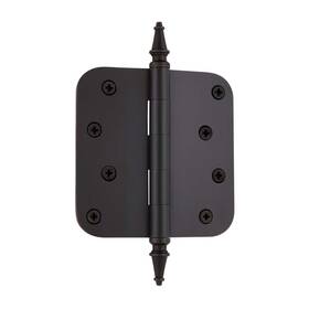 Nostalgic 640697460895 Warehouse 746089 4 Inch Steeple Tip Residential 5/8 Radius Corners Door Hinge T