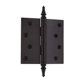 Nostalgic 640697460932 Warehouse 746093 4 Inch Steeple Tip Residential Square Corners Door Hinge Oil-ru