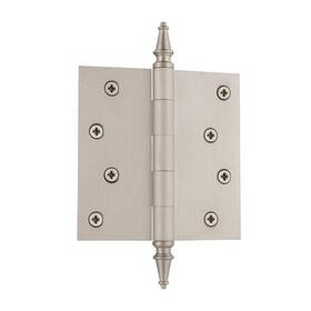 Nostalgic 640697460956 Warehouse Steeple Tip Residential Door Hinge With Square Corners
