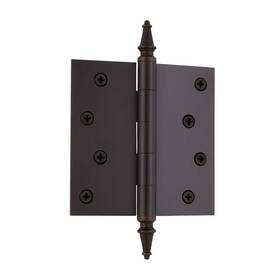 Nostalgic 640697460963 Warehouse Steeple Tip Residential Door Hinge With Square Corners