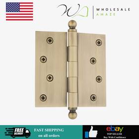 C860728640 Nostalgic Warehouse Ball-tip Residential Door Hinge With Square Corners