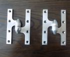 Ok6040b15-r Deltana New Olive Knuckle Hinges Satin Nickel Pair Of Two