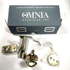 238.1 Omnia 445/238.1 New Brass Privacy Bolt Set