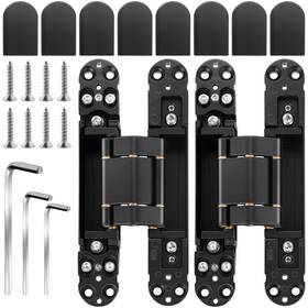 B0c84b7l1h Onedaful Cuzofu 2pcs 6 Inch Stainless Steel Hidden Door Hinges Invisible 180 For Doors