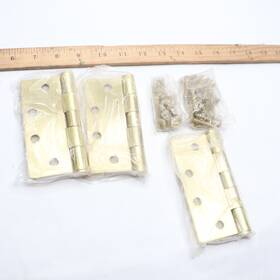 3823bs-b Onward 3-pk Full Mortise Butt Hinge Steel 4-1/2 Inch