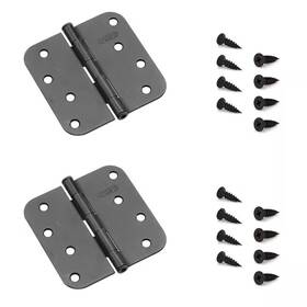Onward 445010916973 4 Inch X Oil-rubbed Bronze Full Mortise Butt Hinge With Removable Pin 2-pa
