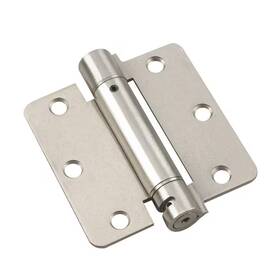 Onward 445017997999 3-1/2 Inch X Brushed Nickel Self Closing Full Mortise Spring Hinge