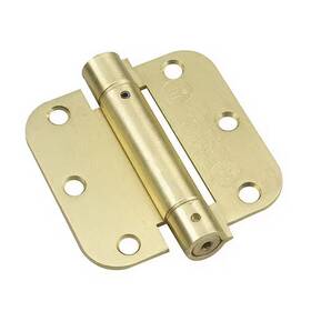 Onward 445026910927 3-1/2 Inch X Brass Self Closing Full Mortise Spring Hinge