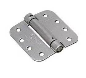 51822nbr Onward Door Hinge Self Closing Full Mortise Spring 4 In X Steel Nickel Pack Of 2