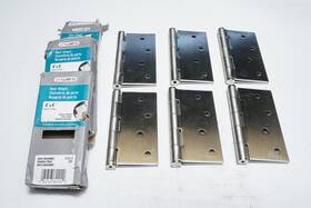 822ss-b Onward New Lot Of 6 822ssb Butt Hinge 4 Inch X4 Ss 60 Lb Removable Pin 3/32 In Thick