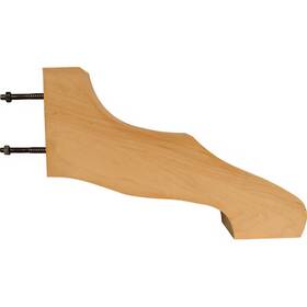 1174w Osborne Wood Products 8 3/4 X 13 3 Transitional Pedestal Foot In