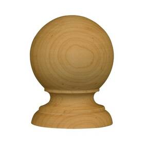 3006mh Osborne Wood Products 2 3/8 X 1 3/4 Mirror Top Finial In Mahogany
