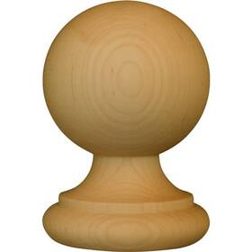 3007a Osborne Wood Products 4 1/2 X 3 Finial Top In Alder