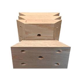 310300pg Osborne Wood Products 3 1/2 X 5 5/8 Sold As A Set Of Four Corner