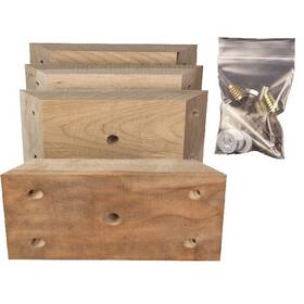 310400pg Osborne Wood Products 3 1/2 X 7 3/8 Sold As A Set Of Four Corner