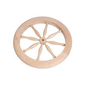 4930o Osborne Wood Products 12 X 1 1/4 Wooden Wheel In Red Oak
