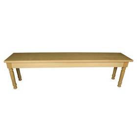 55014o Osborne Wood Products 70 X 14 19 Farm-style Bench Kit In Red Oak Pk