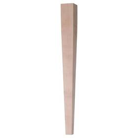 6199hm Osborne Wood Products 17 X 1 3/4 Straight Chair Leg In Hard Maple