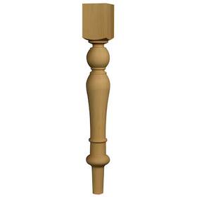6203bch Osborne Wood Products 17 X 2 1/4 Padworth Dining Chair Leg In Beech