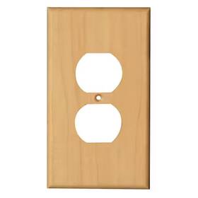 7541c Osborne Wood Products 5 3/8 X 3 1/8 Traditional Duplex Outlet Cover In