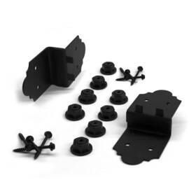 56675 Ozco 848166003806 Laredo Sunset 4-inch Post To Beam Connector 2 Per Pack