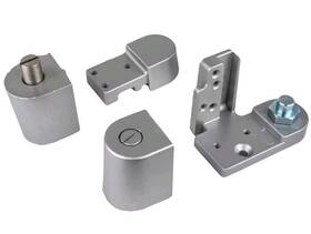 Pacific Doorware 711181221657 Kawneer Style Aluminum Left Hand Offset Door Pivot Hinge Set For Adams Rite Type