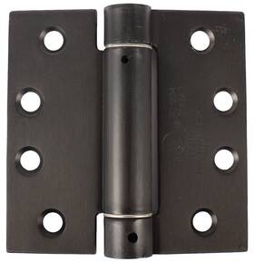 H44s-00ob Pamex H44s-00 4 Inch X Spring Square Corner Mortise Hinge - Bronze