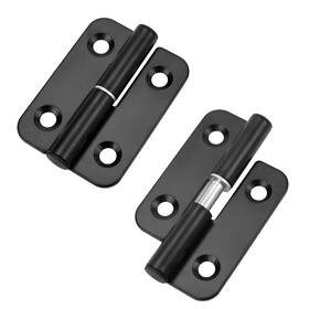 Frs1958 Pastlla 2pcs Heavy Duty Lift Off Hinge 4 Inch H-shaped Door Hinges 304 Stainless Steel