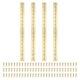 Pta241022tt001013 Patikil 18x1.2 Inch Piano Hinge 4 Pcs 304 Stainless Steel Continuous With Holes