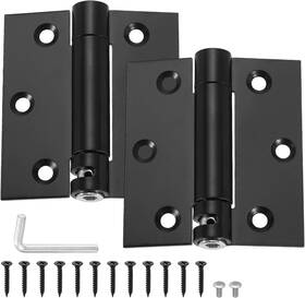 Pta241209tt001840jp Patikil 3 Inch Spring Loaded Door Hinge 2 Pcs Stainless Steel Heavy Duty Self C