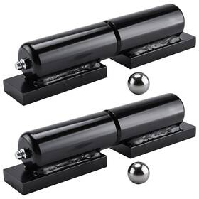Ds-1666-02-us Patioer Barrel Gate Hinges 7 Inch Heavy Duty Weld-on Install Hinge 2 Pack
