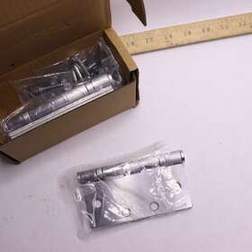 35stbb4545-626npr Pdq 3-pk Standard Weight Full Mortise Hinge Steel Satin Chrome 4-1/2 Inch X
