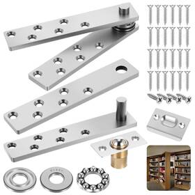 4877tgrq2653 Percyeffie Pivot Hinge Max 200lb Hidden Invisible 360 Degree Rotation Door Hardware