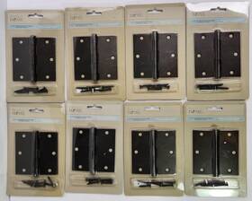 477-907 Perfect Home 477 907 Oil Rubbed Bronze Steel Door Hinge 3.5 Inch Square Corner Lot 8