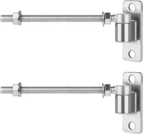 1027424 Peutier 2 Pack J Bolt Gate Hinge 8 Inch Molding Stainless Steel Welded