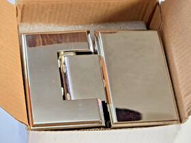 L.10.144b.618 Portals Symphony 175 Hd Glass/glass Hinge Polished Nickel