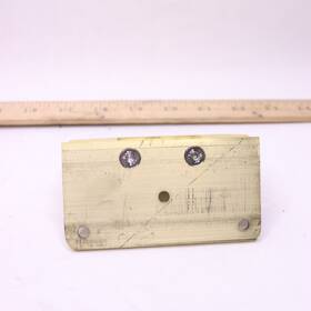 Ocn8017.606 Portals Heavy Duty 90 Degree Wall-glass Hinge With Offset Backplate