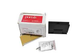 Tag81202.622 Portals Taiga Adjustable 90 Wall-glass Hinge Offset Matte Black