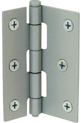 Prime-line 049793050380 K 5038 Screen Door Hinges 3 Inch Long Steel Aluminum 2 Pack
