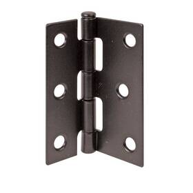 Prime-line 049793050397 K 5039 Screen Door Replacement Hinges 3 Inch Long Steel Black 2 Pack