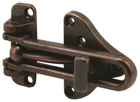 U-11317 Prime-line U 11317 Hinged Bar Lock 37/8 Inch High Security Door Guard Diecast Zinc Classic B