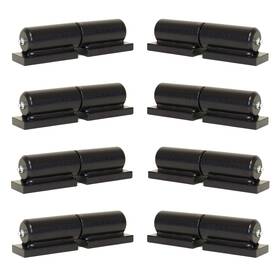 Pro Gate Supply 304369010770 Gatorpro 7 Inch Steel Barrel Hinge 8 Pack 4 Pair Gates Heavy Duty Weld