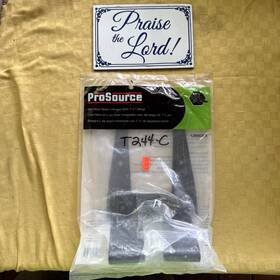 1265065 Prosource 12723 Pair Stainless Steel Hinge With 1-1/2ftft Offset Black